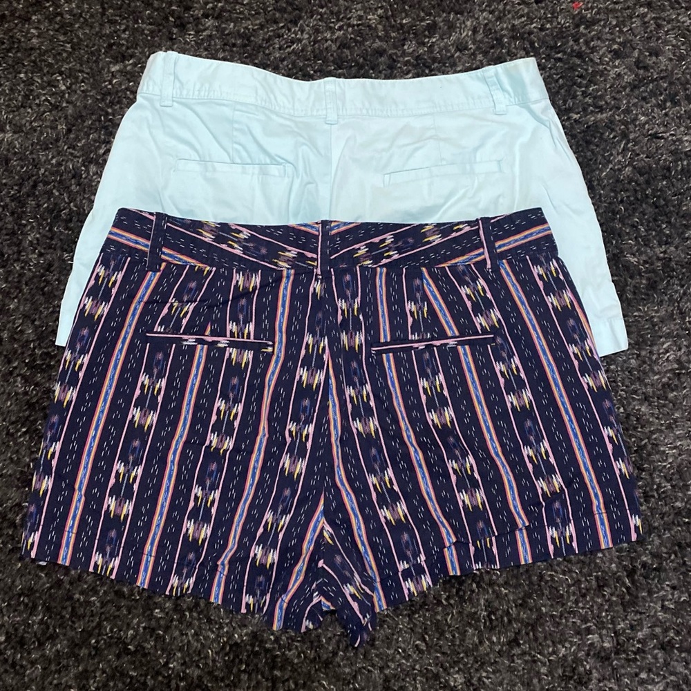 Two pair of GAP Women’s City Shorts size 12
